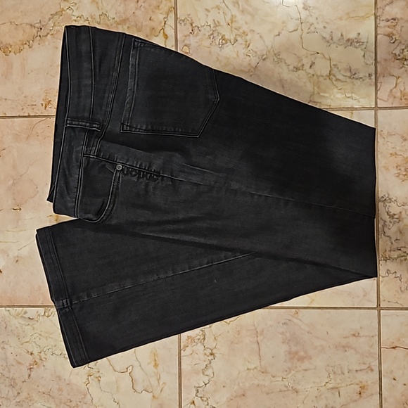 prAna Jada Jeans 8 / 29 Mid-Rise Standard Boot Leg Black Out - Picture 2 of 7